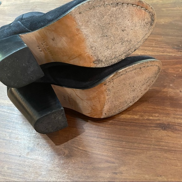Rag & Bone Blue Suede Bootie 38.5 / 8.5 US - Picture 5 of 13